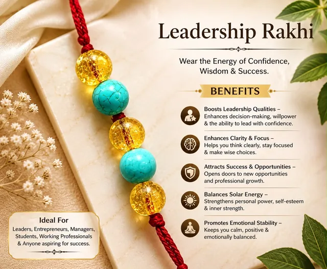 Leadership Energy Rakhi for confidence and clarity